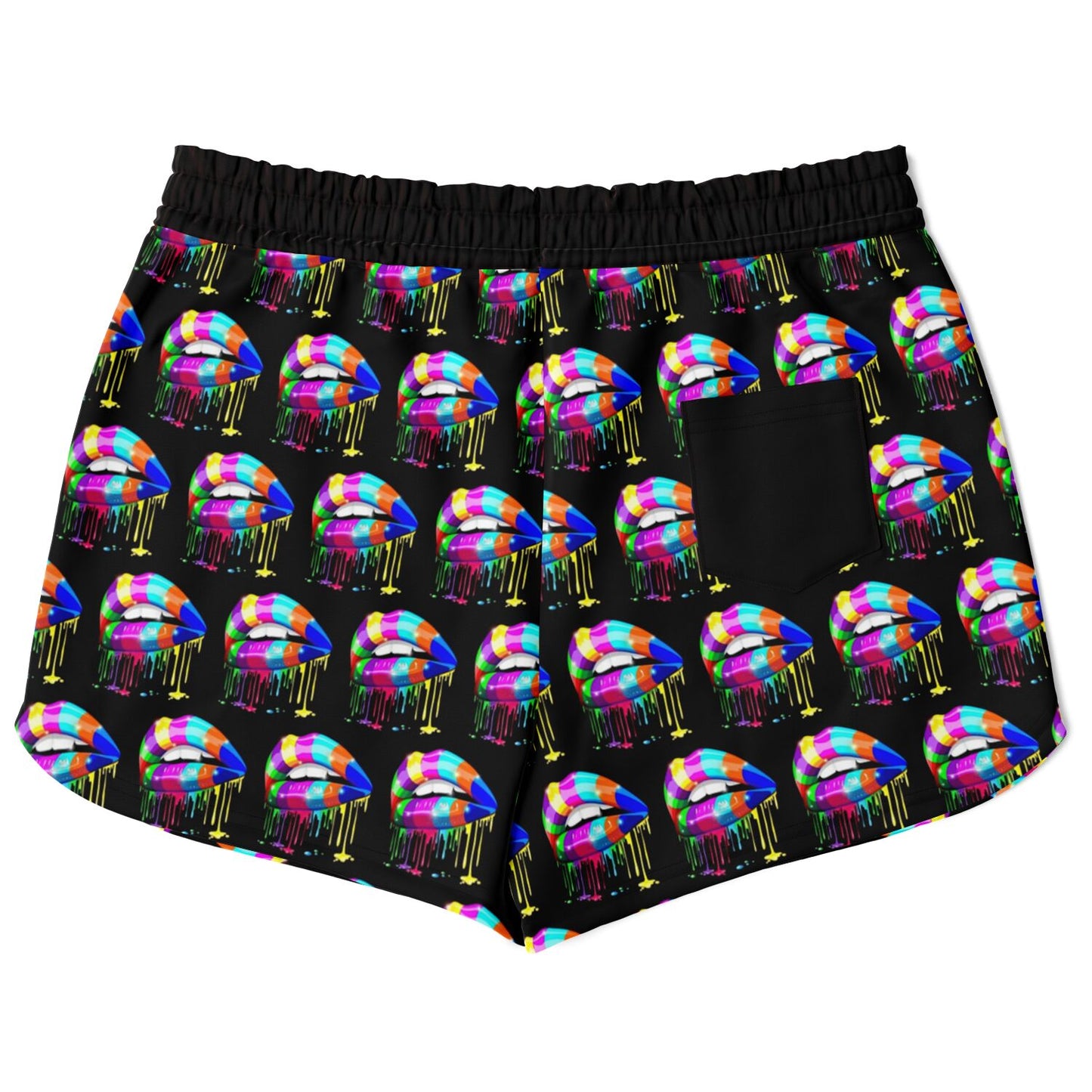 "Hella Catch" Women's (Kissy) Fashion Shorts - AOP