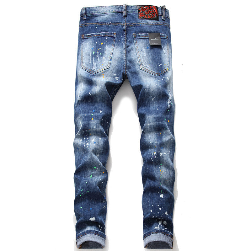 Men's High-End Hipster Jeans.