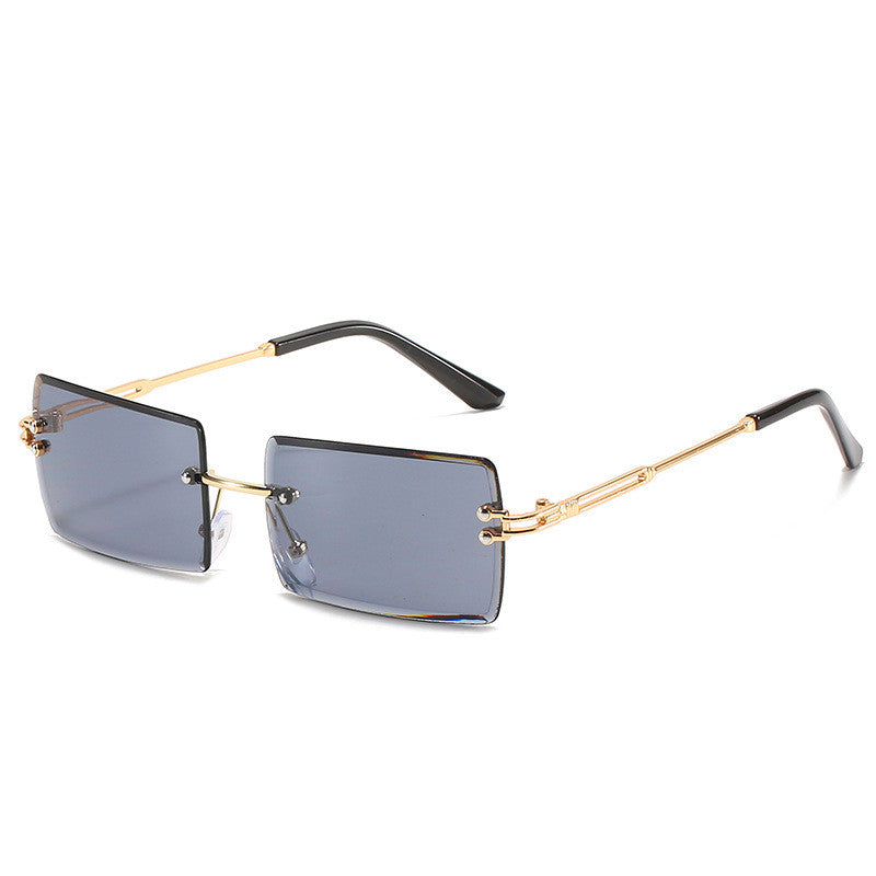 Rimless Rectangle Sunglasses.