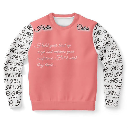 "Hella Catch" Women's Fashion Sweatshirt - AOP