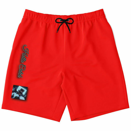 "Hella Catch" (Bad Bear) Athletic Long Shorts - AOP