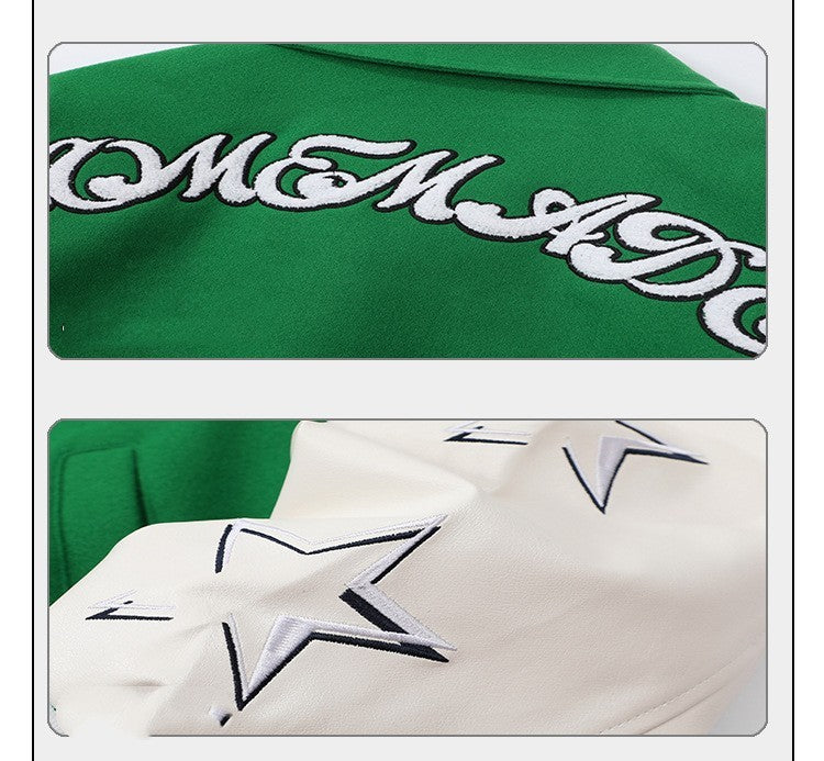 Men's American Retro Varsity Jacket.