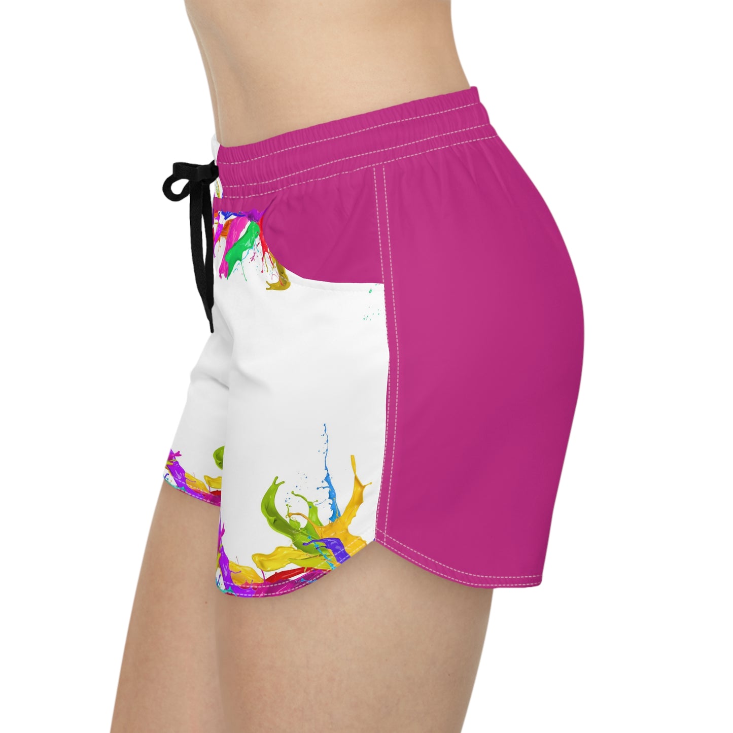 "Hella Catch" Women's Casual Shorts (AOP)