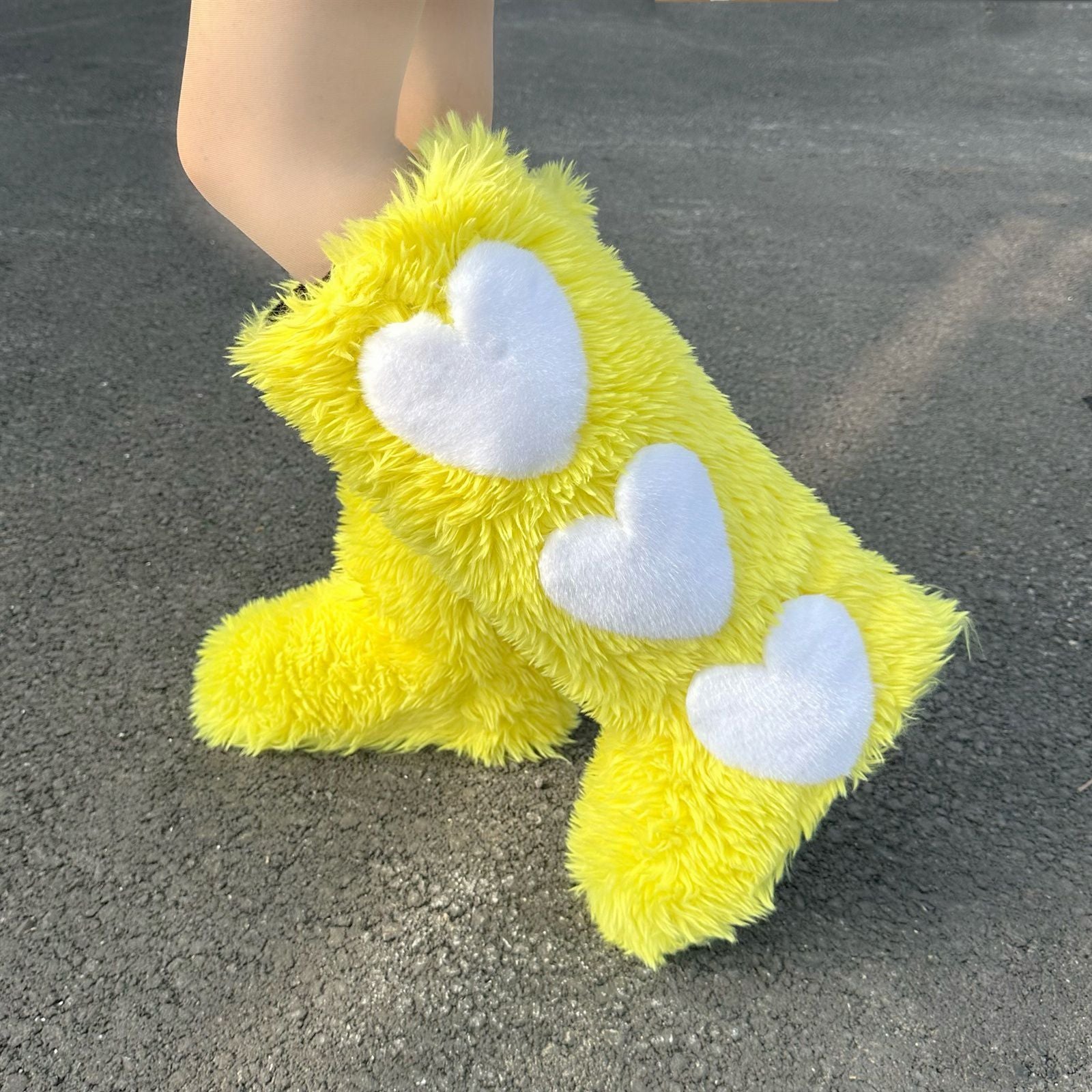 Women's Thick Fleece-Lined "Love Jones" Snow Boots.