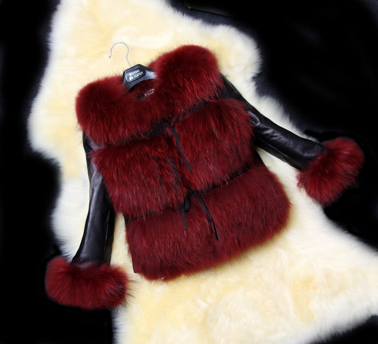 Women's Faux Fur Coat.