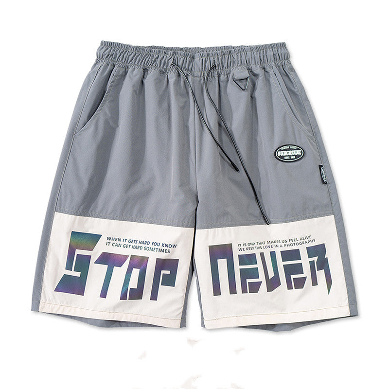 Men's Casual Hip-Hop Shorts.