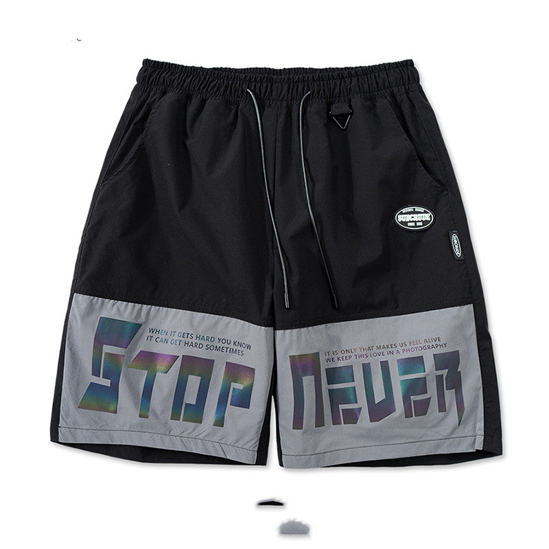 Men's Casual Hip-Hop Shorts.