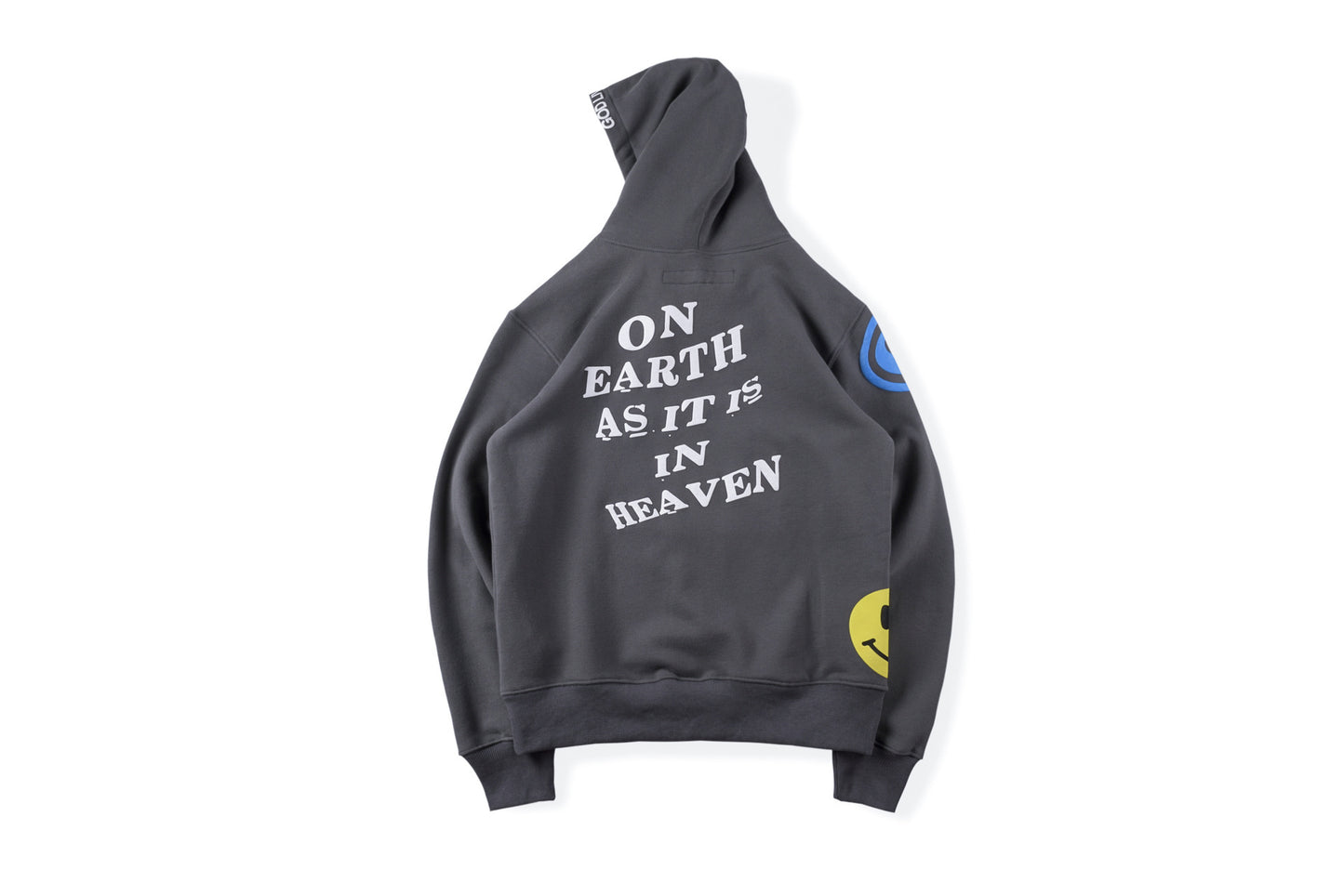 Unisex Three-Dimensional (God Lives Here) Cotton Hoodie.