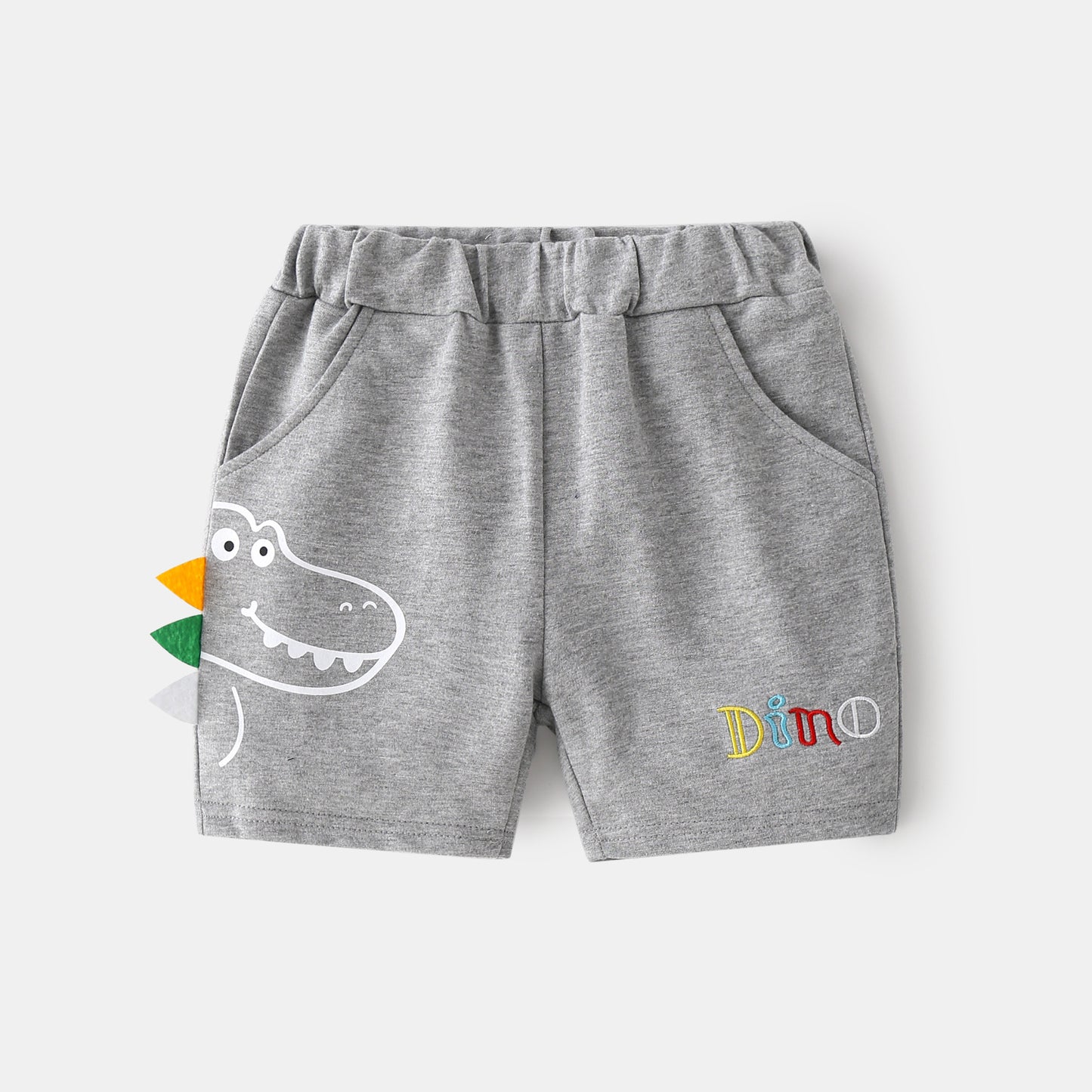 Boys Casual Dino Shorts.