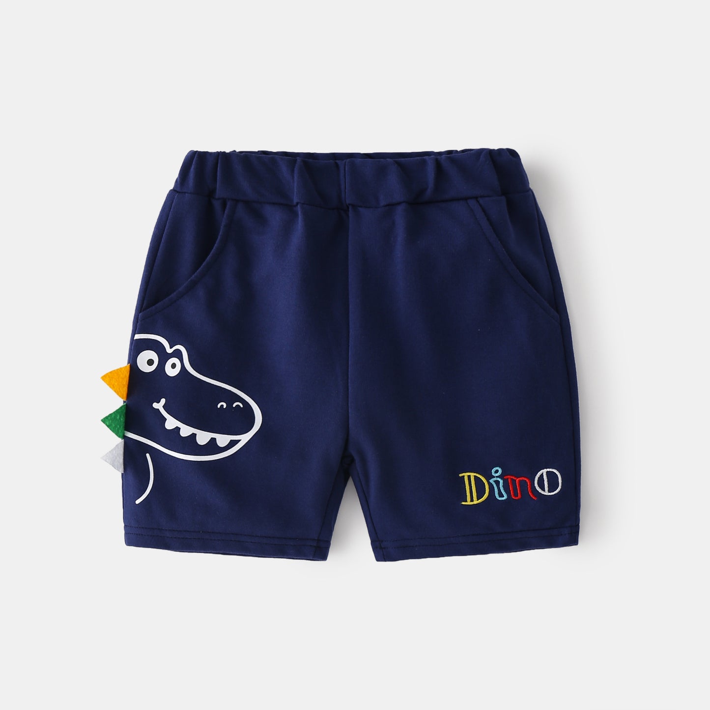 Boys Casual Dino Shorts.