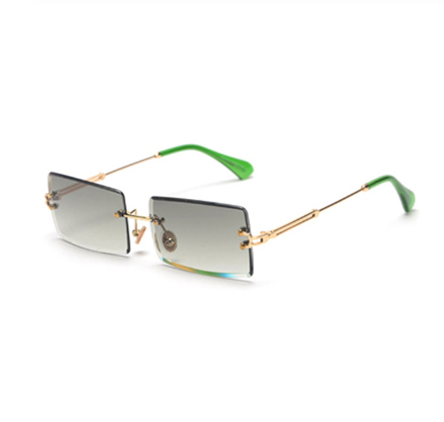 Rimless Rectangle Sunglasses.