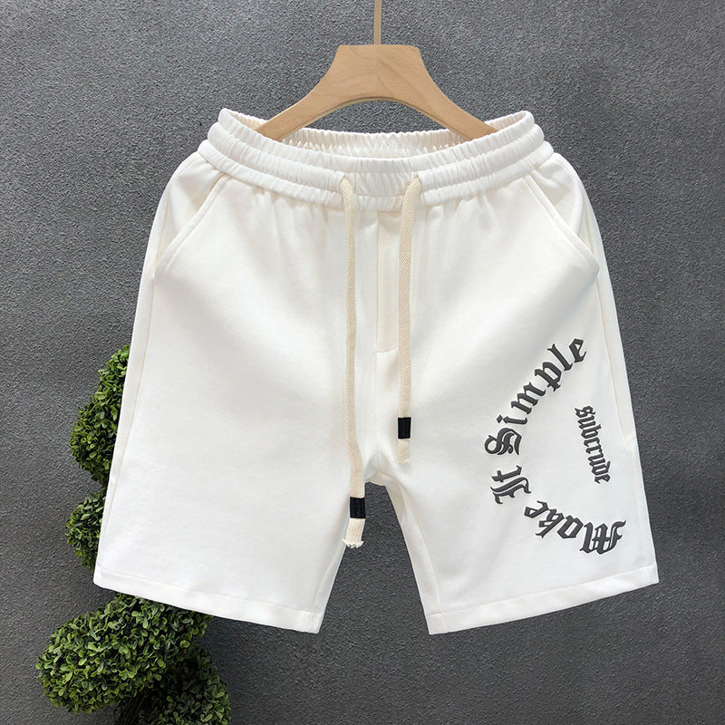 Men's Printed Cropped Sport Shorts.