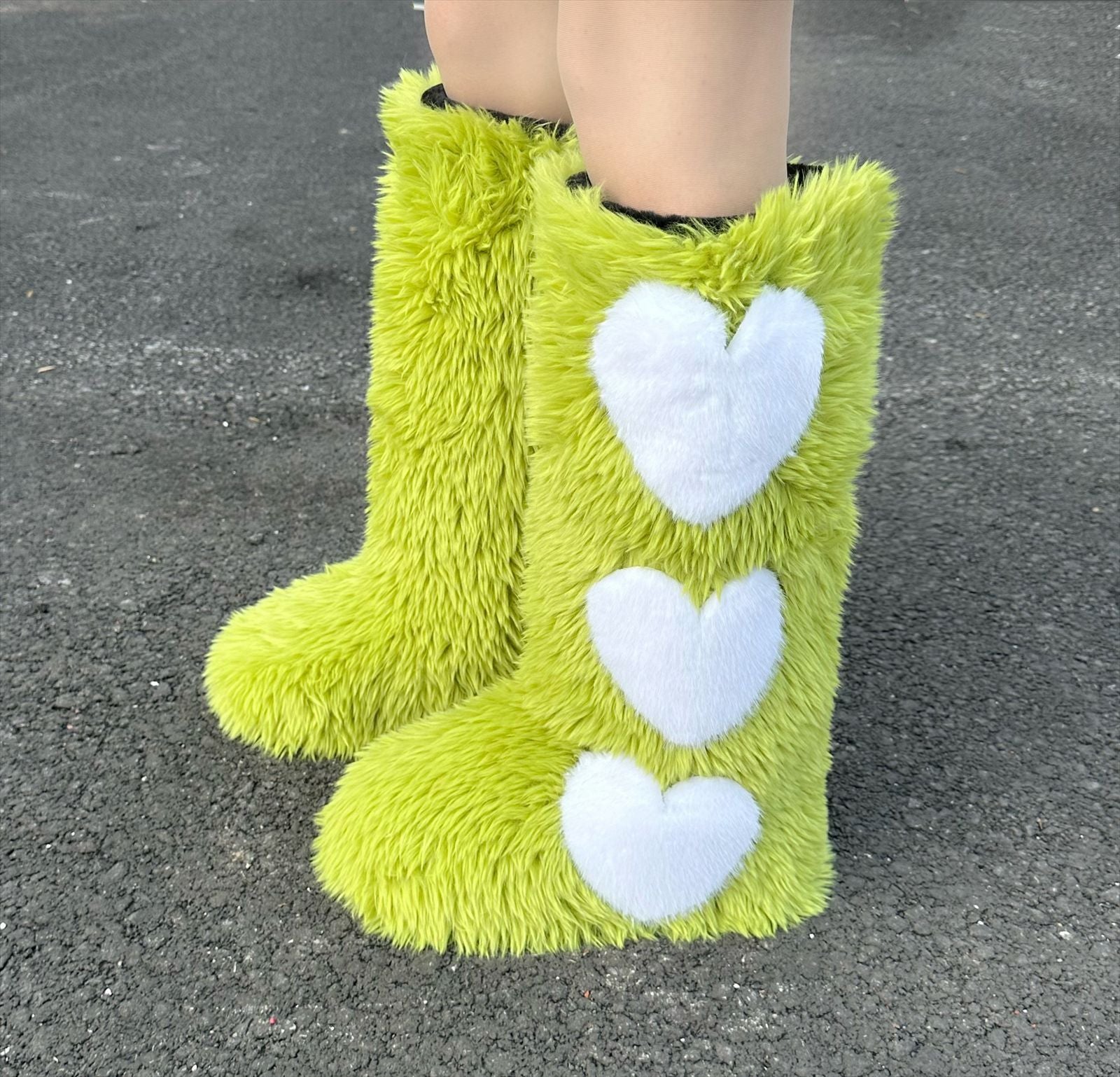 Women's Thick Fleece-Lined "Love Jones" Snow Boots.