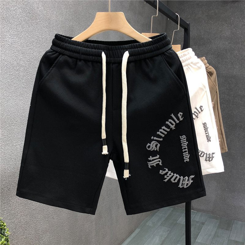 Men's Printed Cropped Sport Shorts.