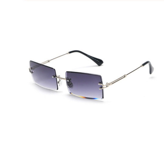 Rimless Rectangle Sunglasses.