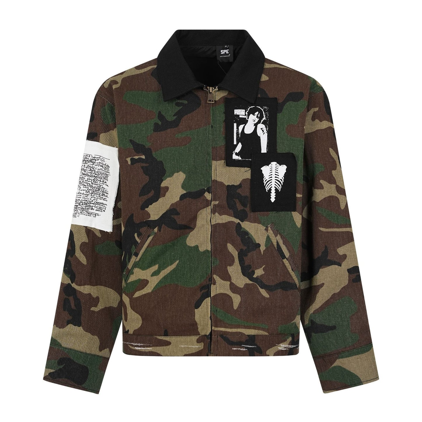 Men's Camouflage High Street Fashion Jacket.