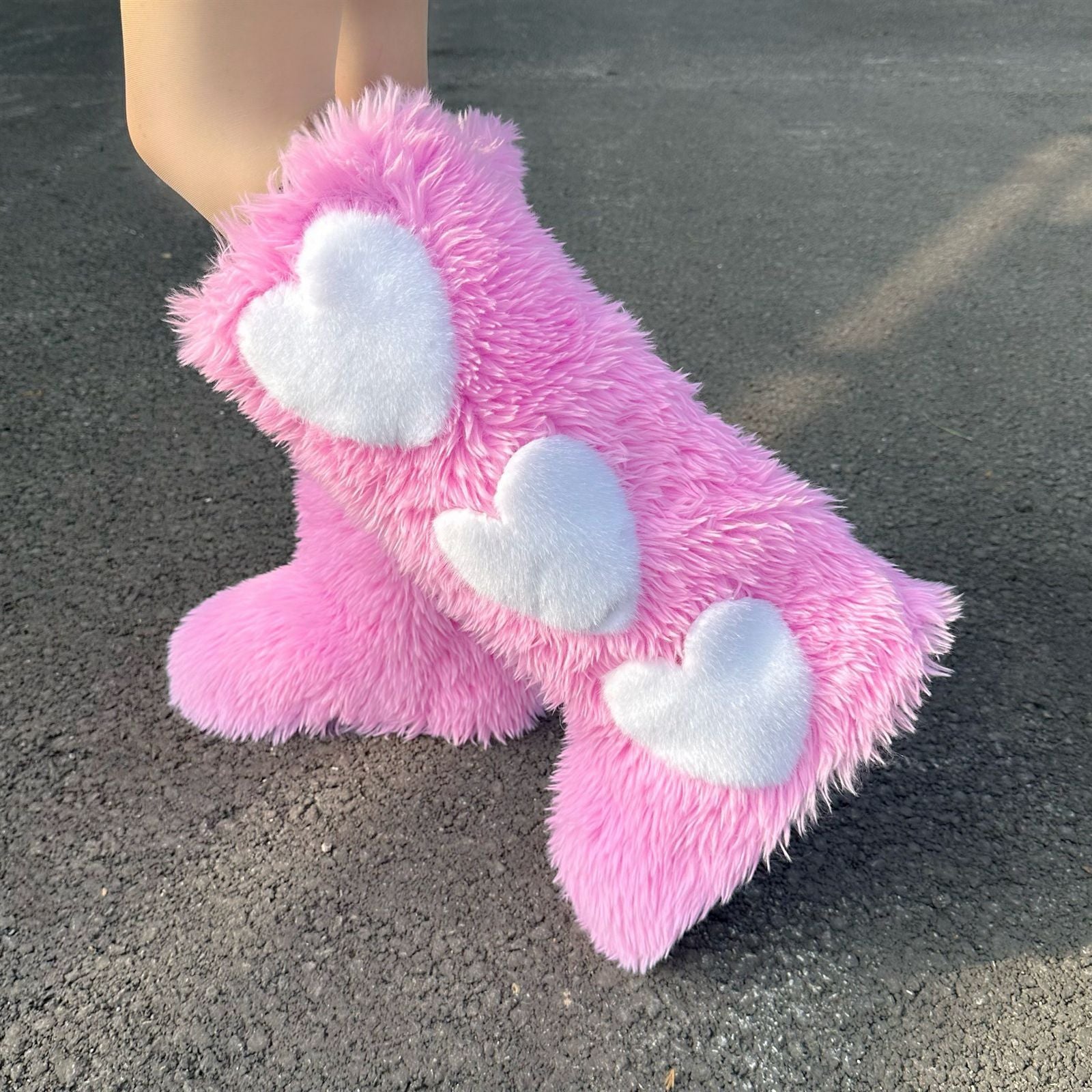 Women's Thick Fleece-Lined "Love Jones" Snow Boots.