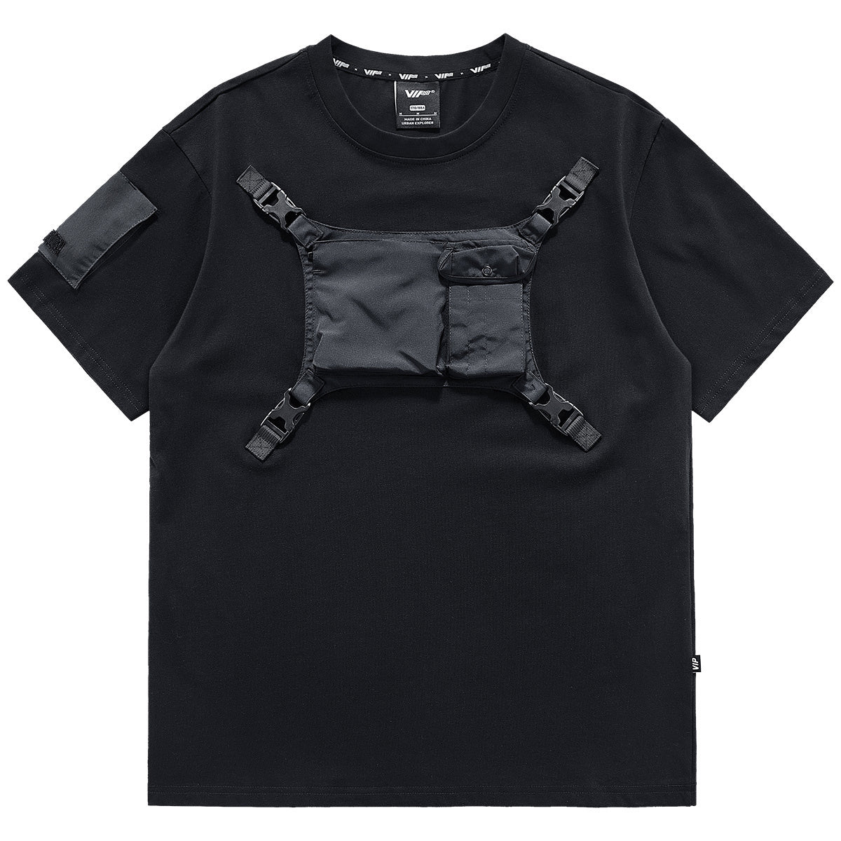 Men's Multi Pocket High-End Cotton T-Shirt.