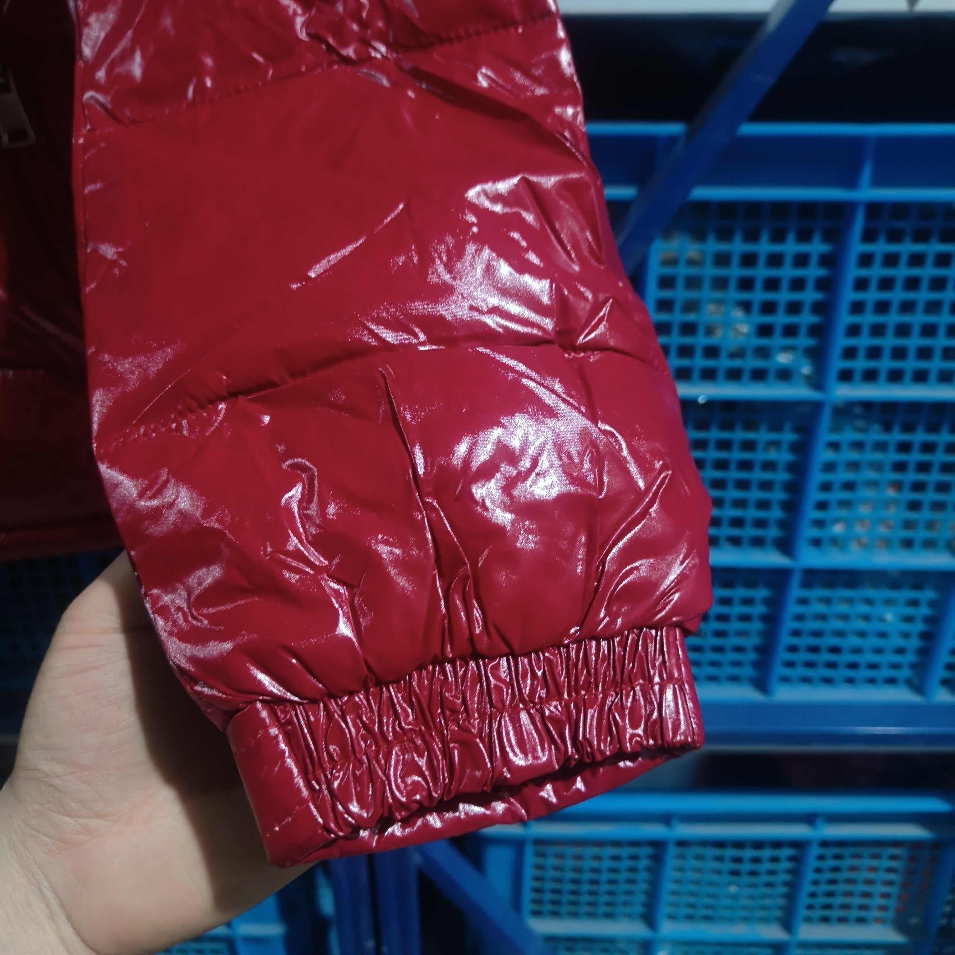 Unisex "Moncler" Hooded Down Puffer Jacket.