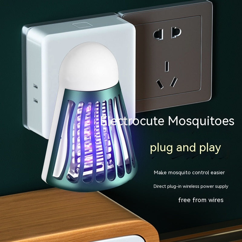 Household Automatic Electric Shock Mosquito Killing Lamp.