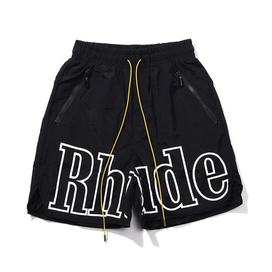 Men's Reflective Casual Five-Point Shorts.