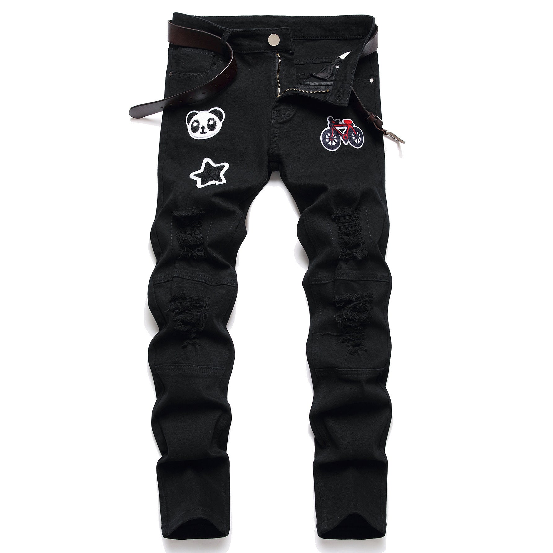 Men's Micro-Elastic High-Quality Slim-Fitting Jeans.