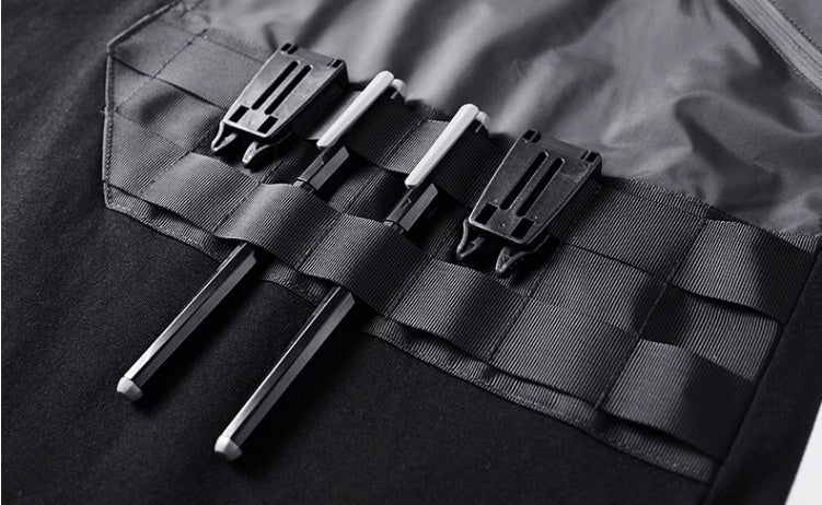 Men's Splicing High-End Short Sleeved Cotton T-Shirt.