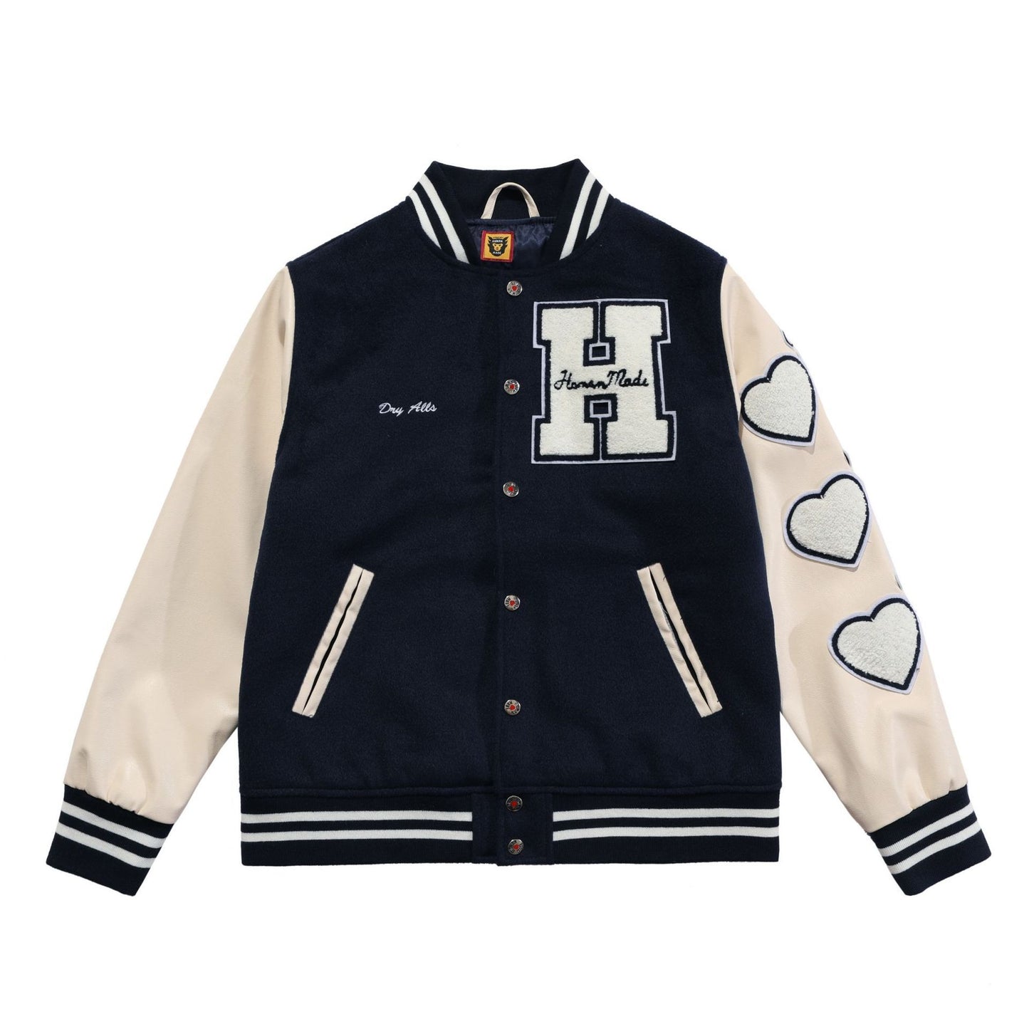 Unisex Cotton Varsity Jacket.