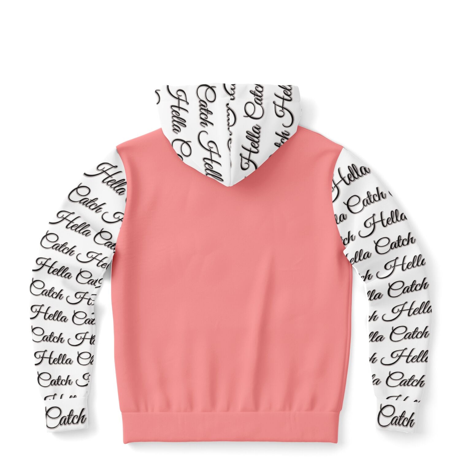 "Hella Catch" Women's Fashion Zip-Up Hoodie - AOP