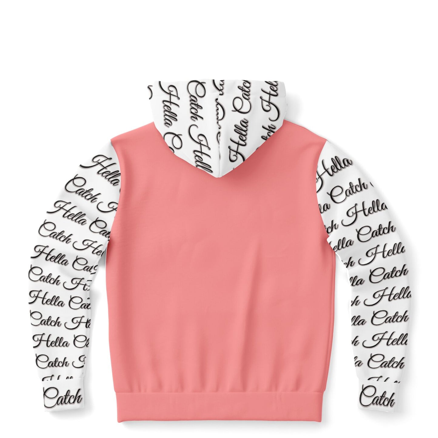 "Hella Catch" Women's Fashion Zip-Up Hoodie - AOP