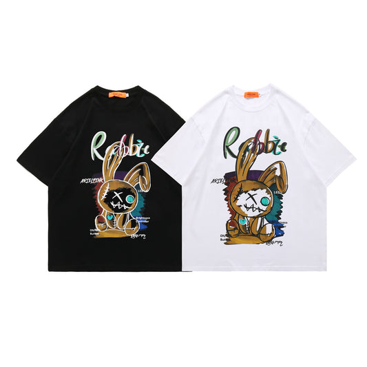 Men's Cartoon Inspired Cotton T-Shirt.