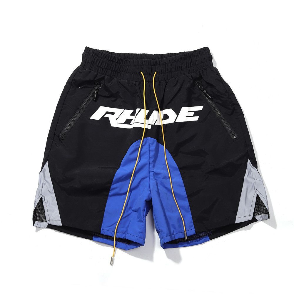 Men's Reflective Casual Five-Point Shorts.