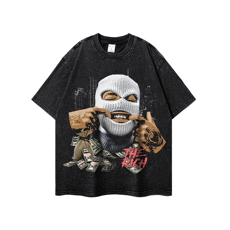 Men's Cotton Digital Printed Heist T-Shirt.