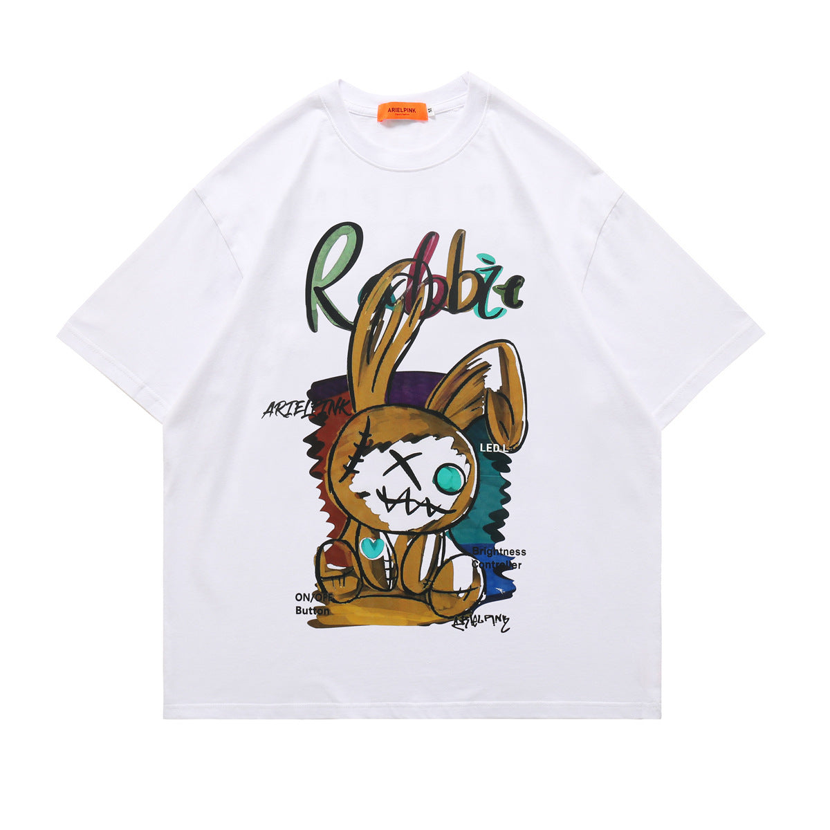 Men's Cartoon Inspired Cotton T-Shirt.