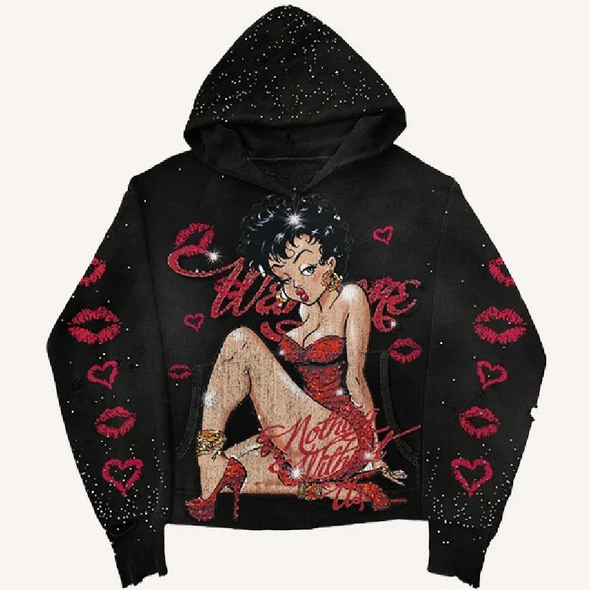 Women's Graphic Designed Hoodie.