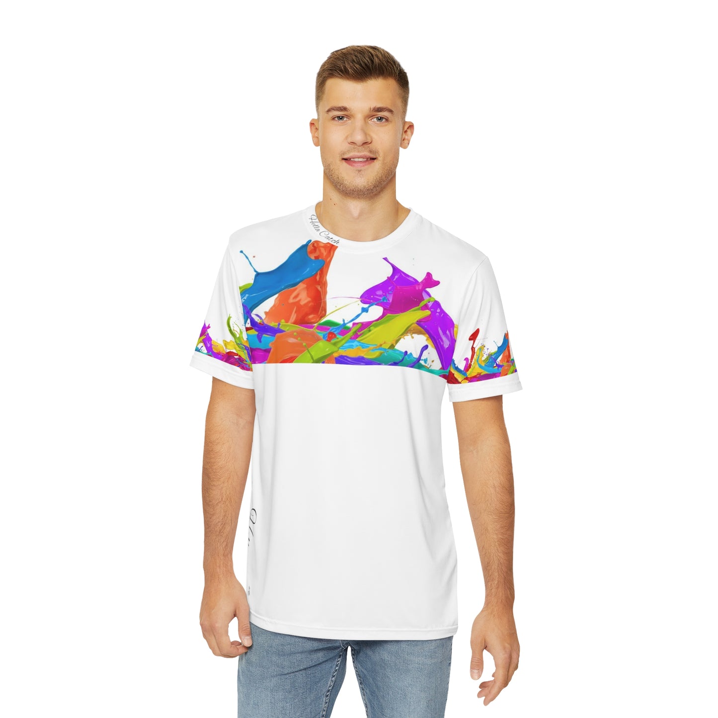 "Hella Catch" Men's Polyester Tee