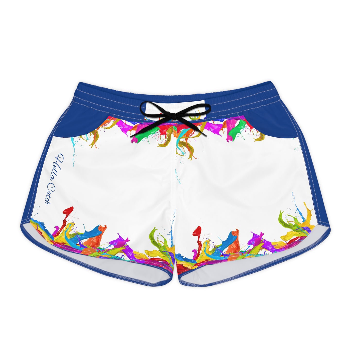 "Hella Catch" Women's Casual Shorts (AOP)