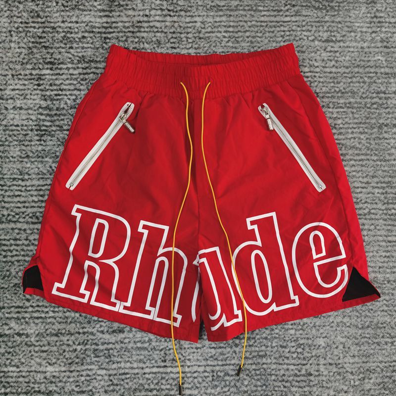 Men's Reflective Casual Five-Point Shorts.