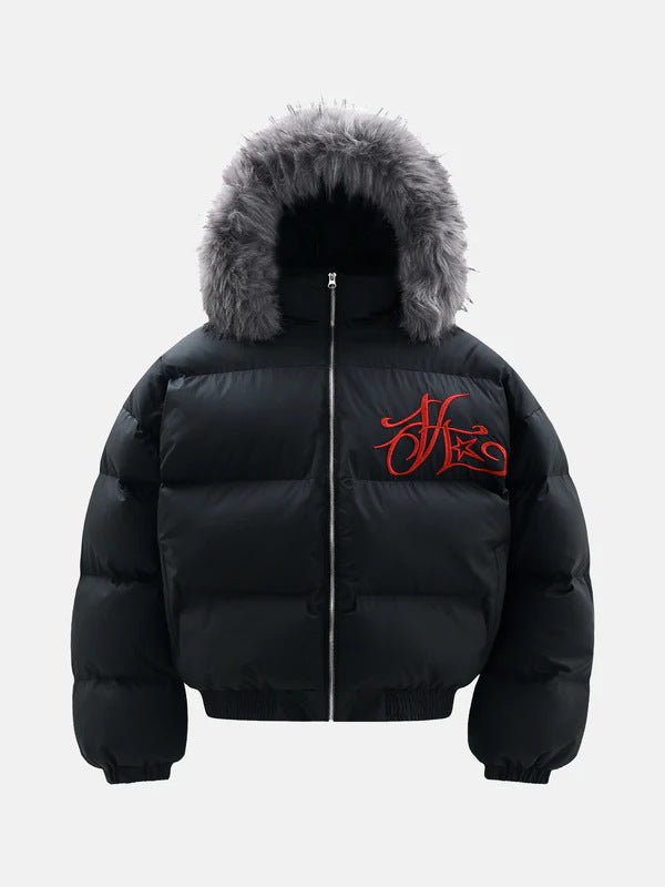 Men's American-Style Cotton-Padded Jacket.