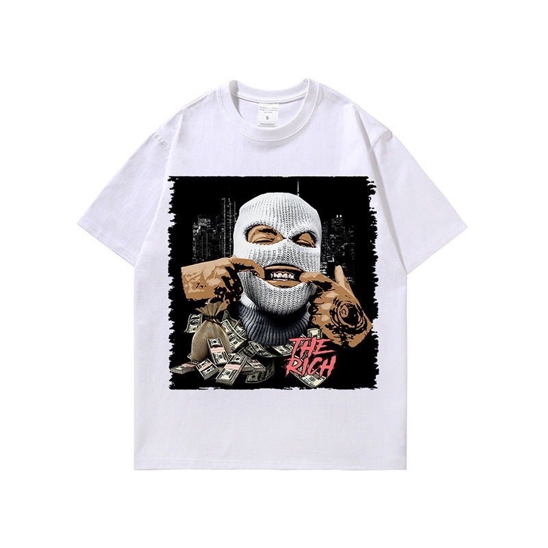 Men's Cotton Digital Printed Heist T-Shirt.