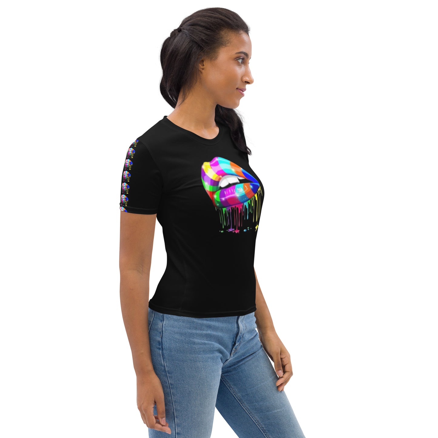 "Hella Catch" Women's (Kissy) T-shirt