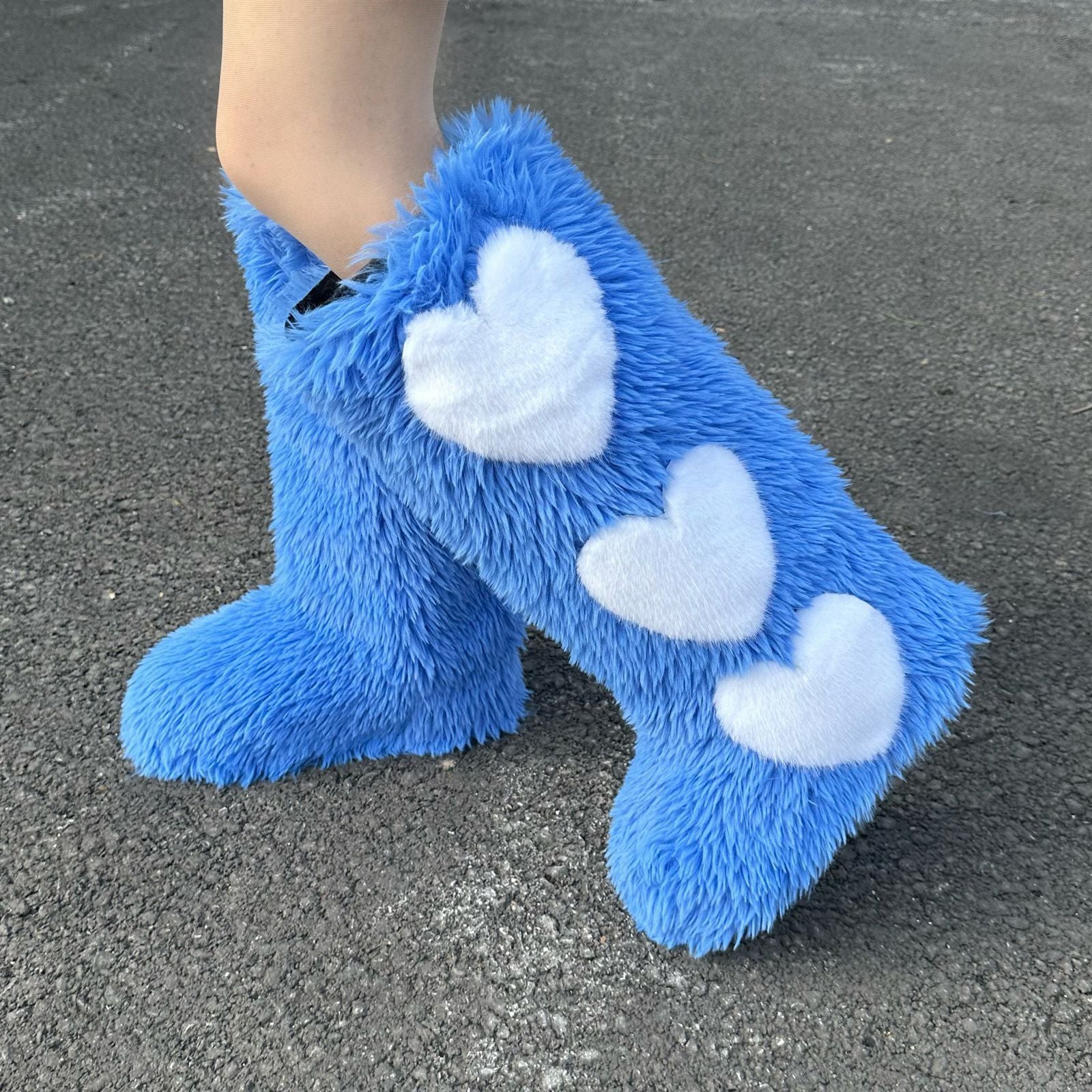 Women's Thick Fleece-Lined "Love Jones" Snow Boots.