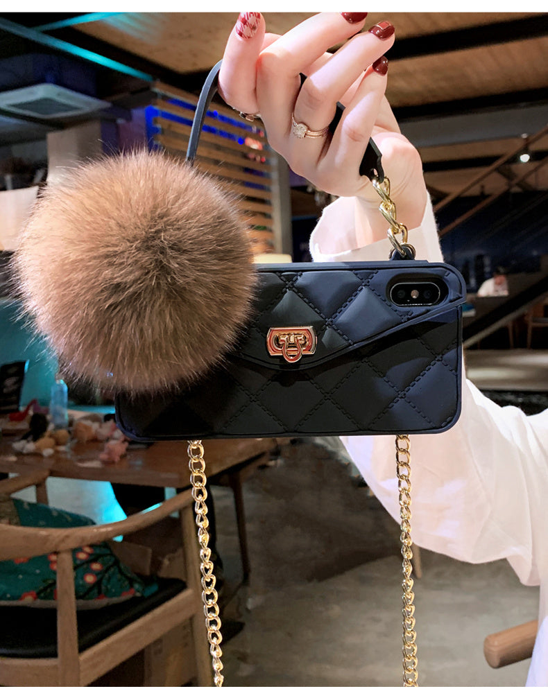 Women's Hairball Phone Case.