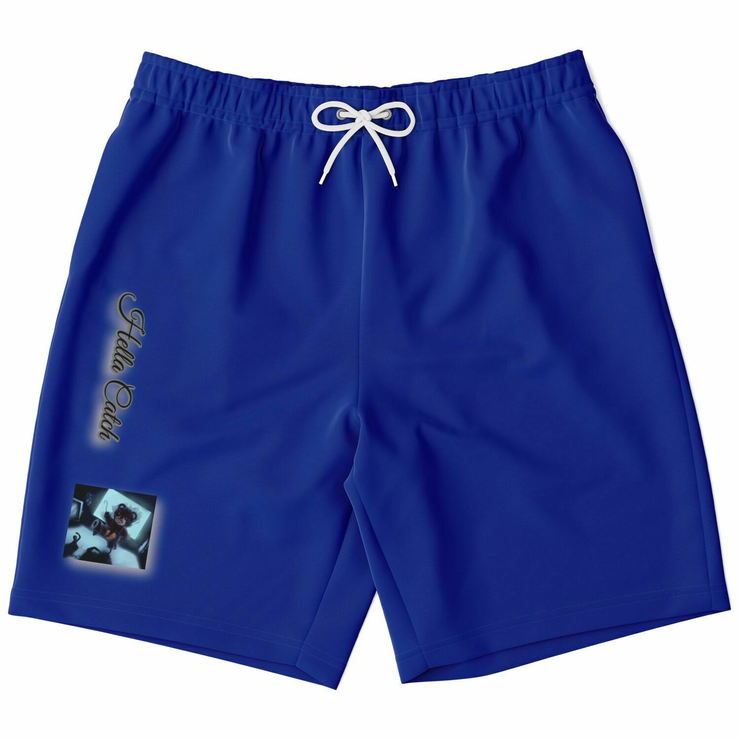 "Hella Catch" (Bad Bear) Athletic Long Shorts - AOP