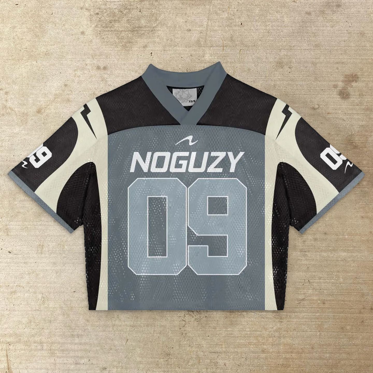 Men's V-Neck Digital Printed Cropped Jerseys.