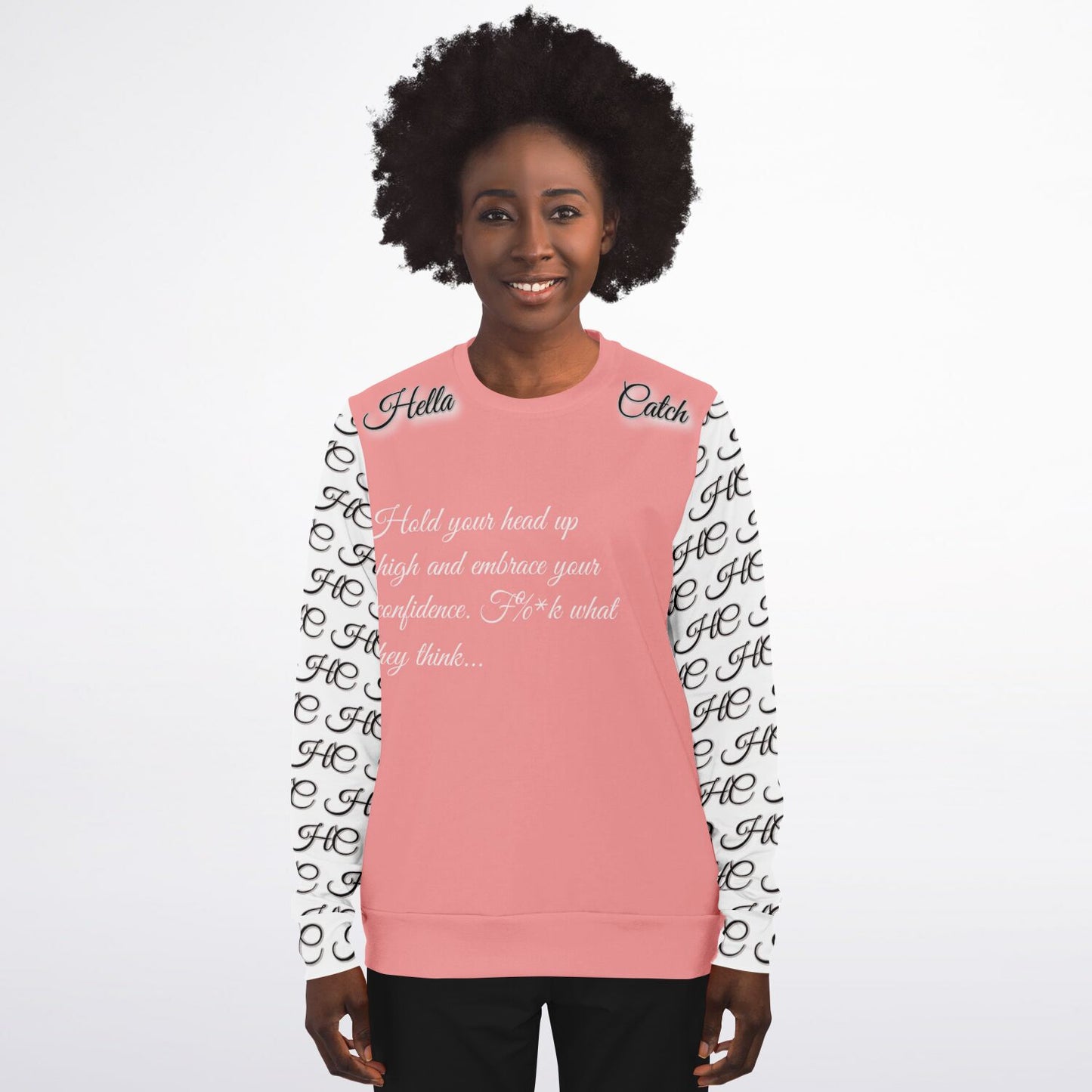 "Hella Catch" Women's Fashion Sweatshirt - AOP