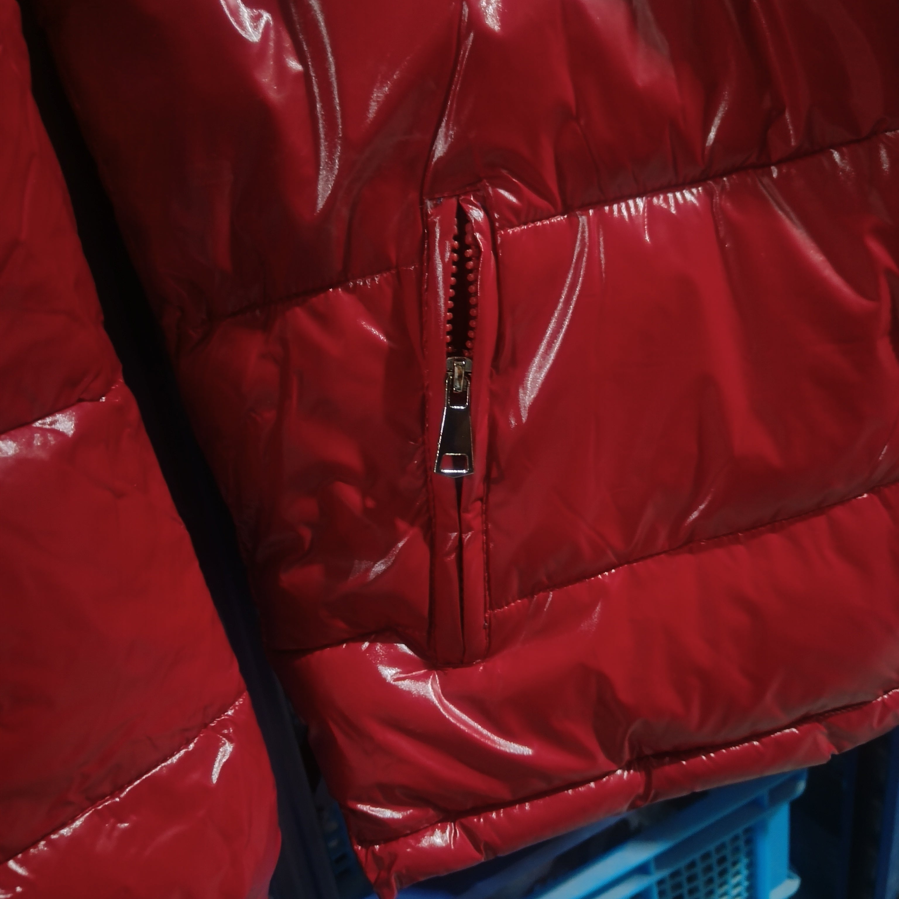 Unisex "Moncler" Hooded Down Puffer Jacket.