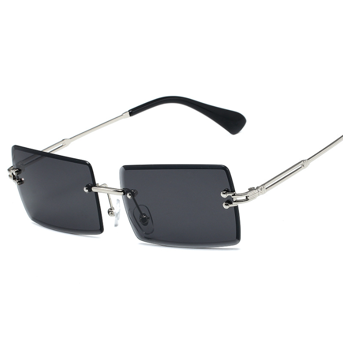 Rimless Rectangle Sunglasses.