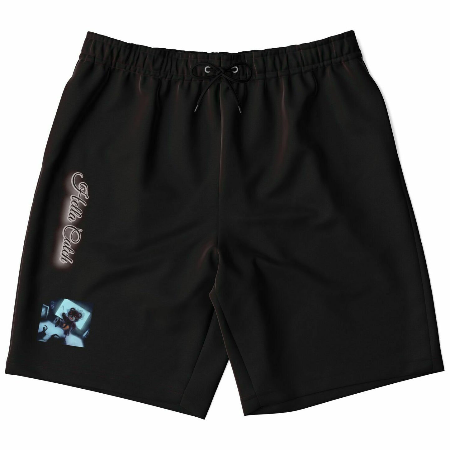 "Hella Catch" (Bad Bear) Athletic Long Shorts - AOP