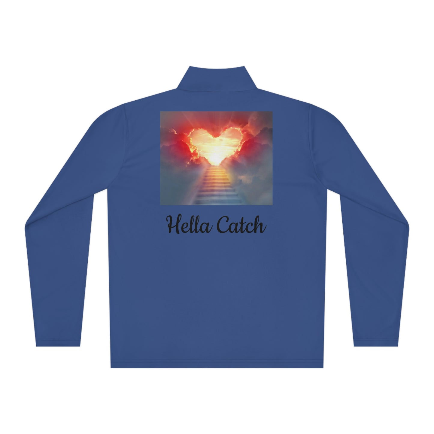 "Hella Catch" Unisex Quarter-Zip Pullover